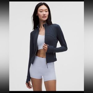 NWT Lululemon Define Cropped Jacket *Nulu? TRNV/MRRS/MRRS 14